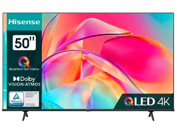 Телевизор 50 дюймов с интернетом Hisense 50E7KQ Smart TV 4K Ultra HD Смарт Тв - фото 1 - id-p216562835