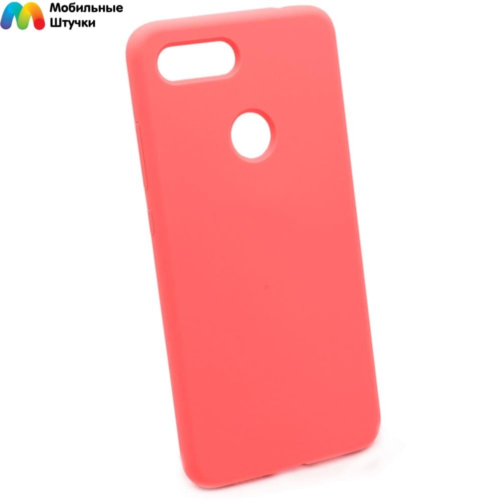 Чехол бампер Soft Touch Experts для Xiaomi Mi 8 lite (розовый) - фото 1 - id-p216902101