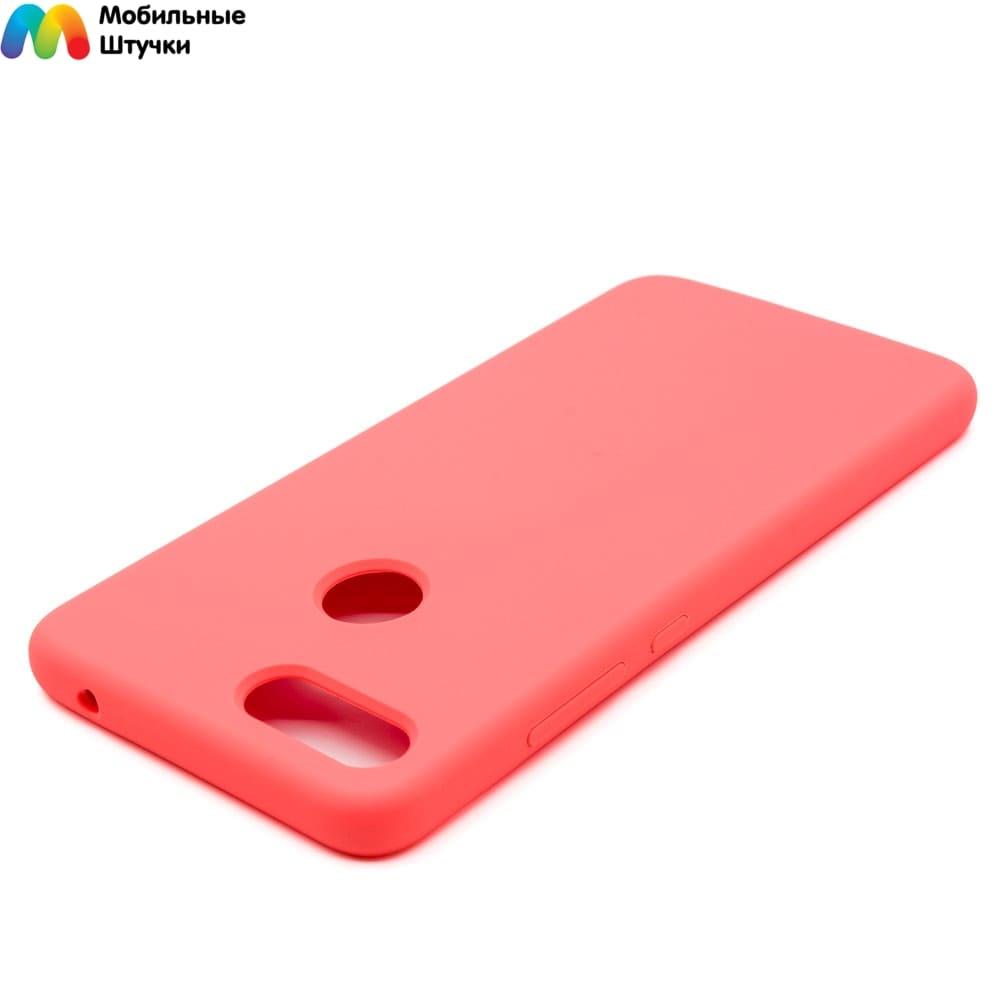 Чехол бампер Soft Touch Experts для Xiaomi Mi 8 lite (розовый) - фото 2 - id-p216902101