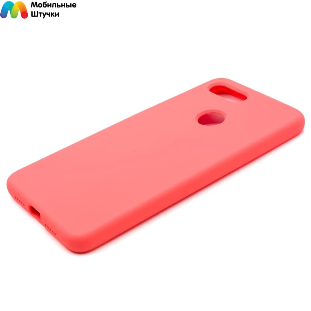 Чехол бампер Soft Touch Experts для Xiaomi Mi 8 lite (розовый) - фото 4 - id-p216902101