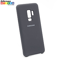 Чехол бампер Silicone Cover для Samsung Galaxy S9 Plus (серый)