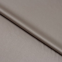 Ткань плательная сатин, стрейч, ширина 150 см, цвет молочный шоколад