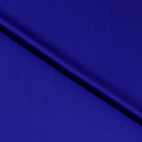 Ткань плательная сатин, стрейч, ширина 150 см, цвет электрик