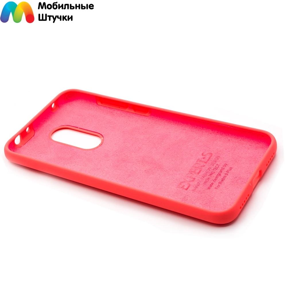 Чехол бампер Soft Touch Experts для Xiaomi Redmi 5 Plus (розовый) - фото 3 - id-p216902195