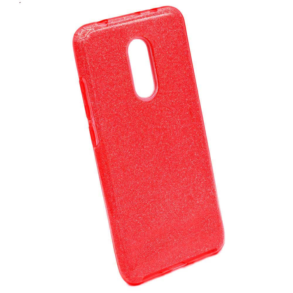 Чехол бампер Fashion Case для Xiaomi Redmi 5 Plus (красный) - фото 1 - id-p216902201