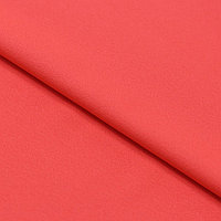 Ткань плательная стрейч, ширина 150 см, цвет красно-оранжевый