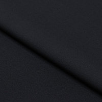 Ткань плательная стрейч, ширина 150 см, цвет чёрный
