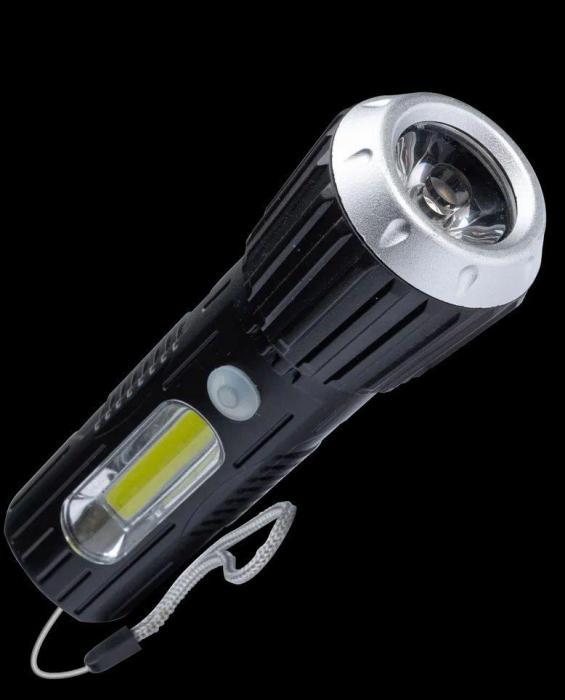 Аккумуляторный ручной светодиодный фонарь КОСМОС KOS114Lit фонарик светильник - фото 1 - id-p216717311