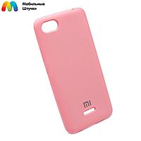 Чехол бампер Silicone Cover для Xiaomi Redmi 6A (розовый)