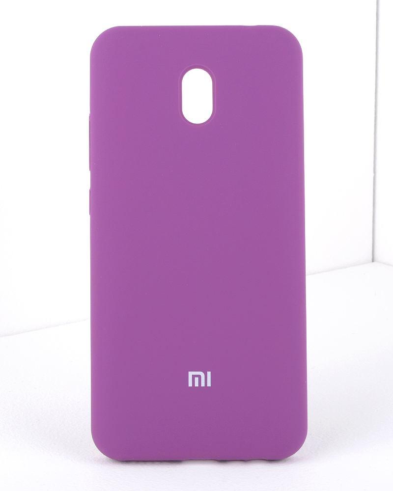 Силиконовый чехол для Xiaomi Redmi 8A (фиолетовый) - фото 1 - id-p216902321