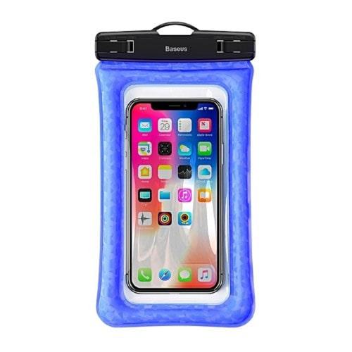 Водонепроницаемый чехол для телефона Baseus Air Cushion Waterproof bag (синий) - фото 1 - id-p216903036