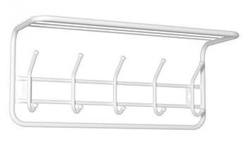 ЗМИ Вешалка с полкой 60 Белый ВСП 6