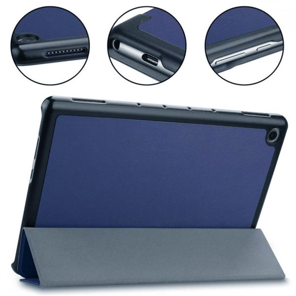 Чехол для планшета Huawei MediaPad M5 Lite 10 (синий) - фото 2 - id-p216902015