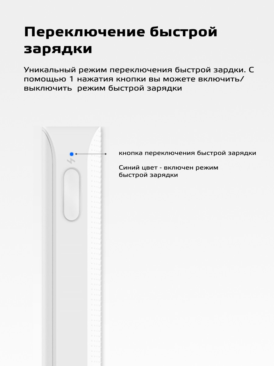 Портативное зарядное устройство ZMI QB810 10000 mAh (белый) - фото 2 - id-p196962174