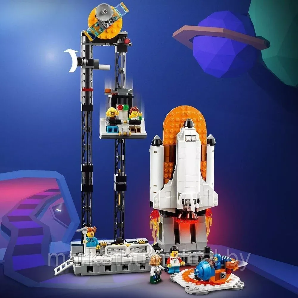 Конструктор LEGO Creator 31142, Космические американские горки 3 в 1 - фото 7 - id-p216902728