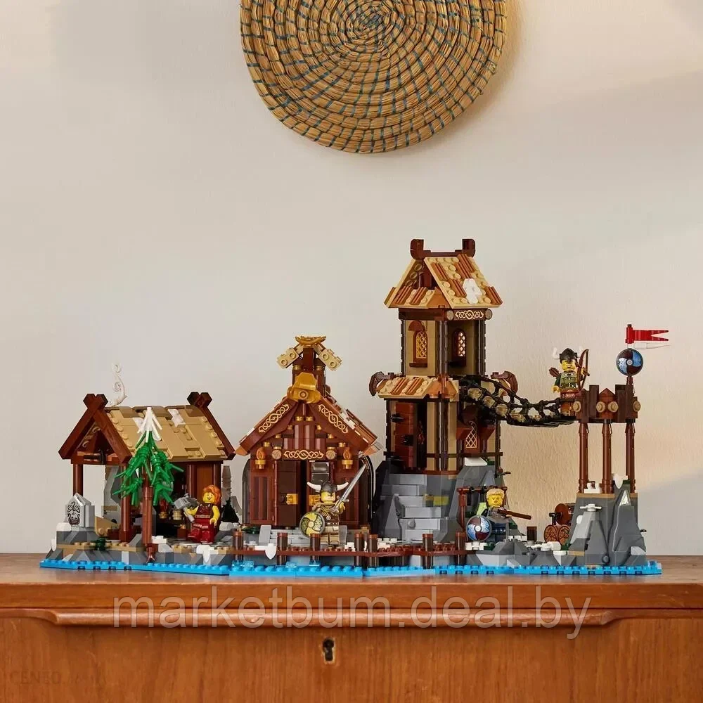 Конструктор LEGO Ideas 21343, Деревня викингов - фото 9 - id-p216903879