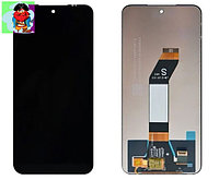 Экран для Xiaomi Redmi 10 с тачскрином, цвет: черный