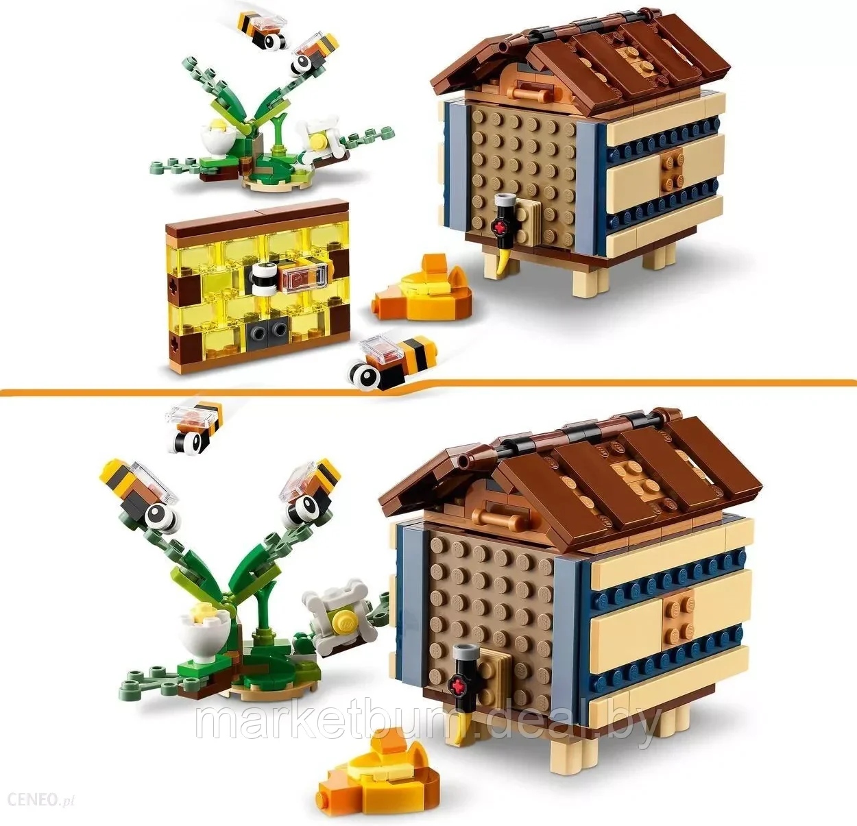 Конструктор LEGO Creator 31143, «Скворечник 3 в 1» - фото 6 - id-p216903925