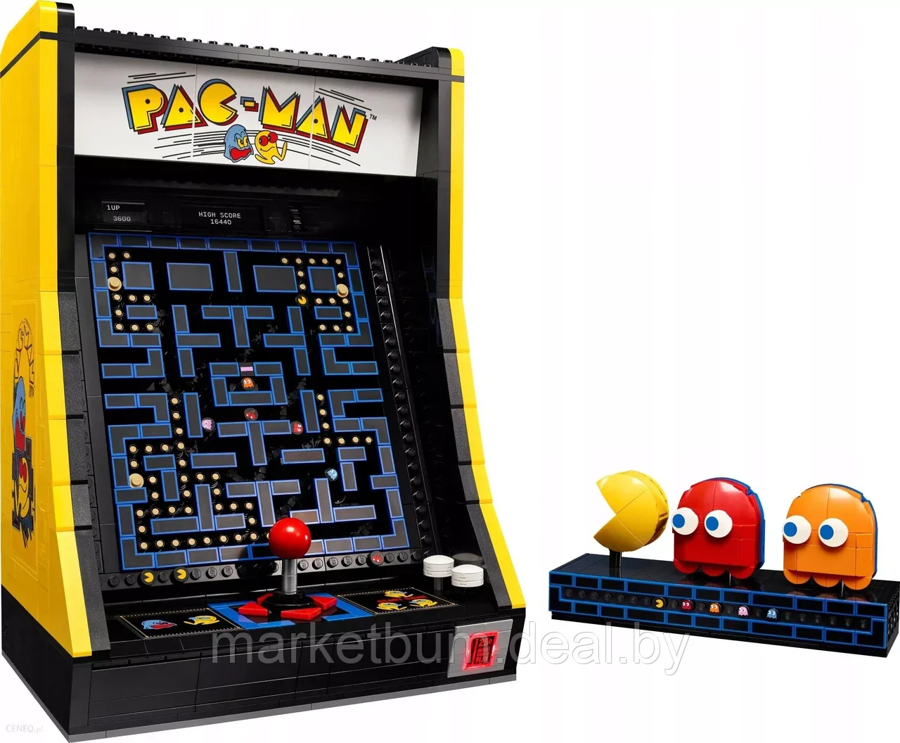 Конструктор LEGO Icons 10323,Игровой автомат Pac-Man - фото 3 - id-p216904195