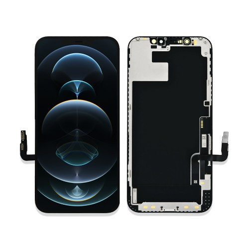 Дисплей (экран) Apple iPhone 12 Pro (с тачскрином и рамкой) - фото 1 - id-p216904660