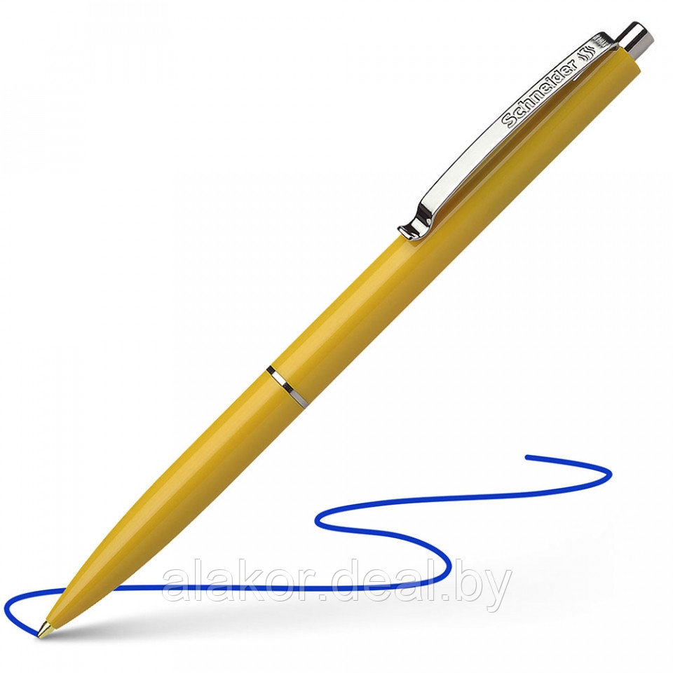 Ручка шариковая автоматическая Schneider K15, 1 мм, стерж. синий, корпус ассорти - фото 3 - id-p216904610
