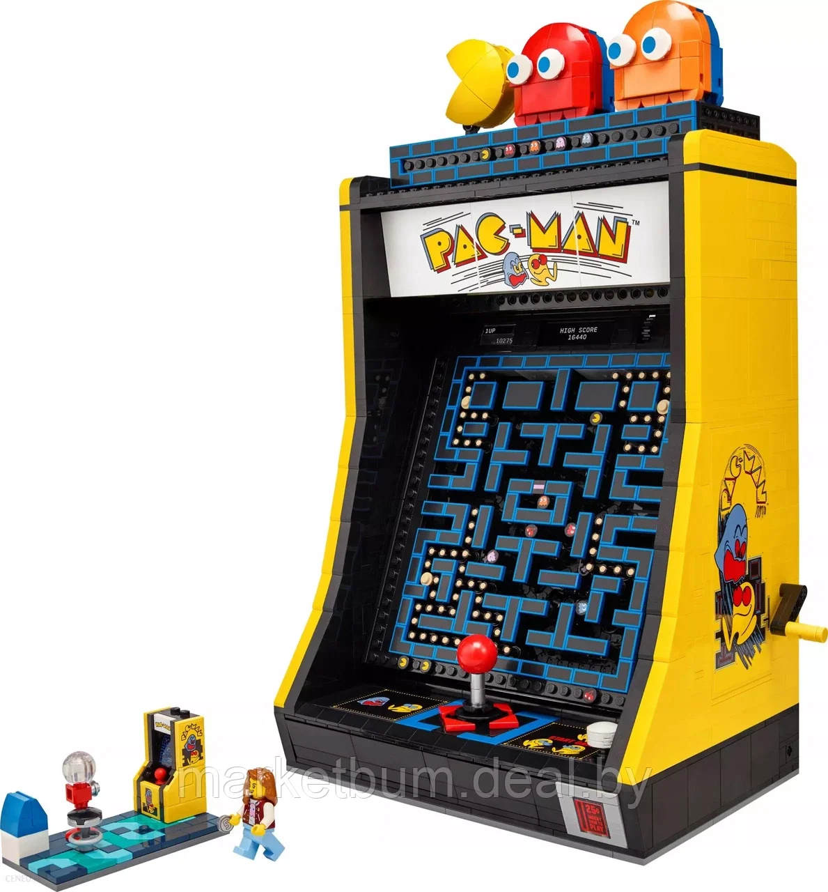 Конструктор LEGO Icons 10323,Игровой автомат Pac-Man - фото 7 - id-p216904195