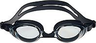 Очки для плавания, серия "Регуляр", черные, цвет линзы - серый (Swimming goggles), фото 2