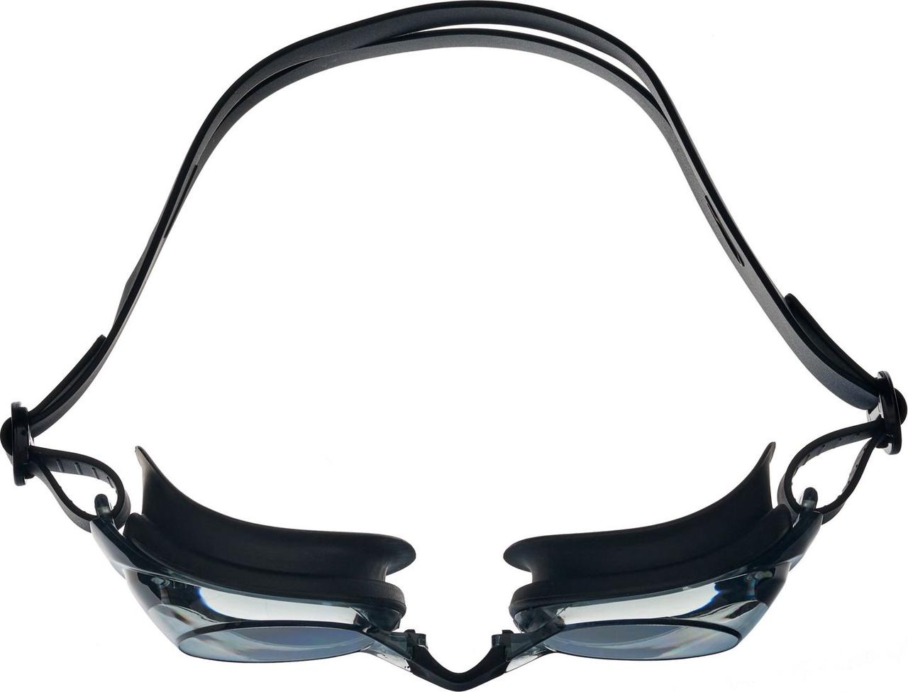 Очки для плавания, серия "Регуляр", черные, цвет линзы - серый (Swimming goggles) - фото 10 - id-p216714034