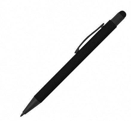 Ручка шариковая металлическая со стилусом SALT LAKE софт тач, металл - фото 3 - id-p216908238