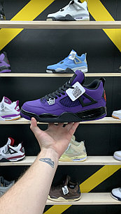 Кроссовки Jordan 4 Retro Travis Scott Cactus Jack Purple