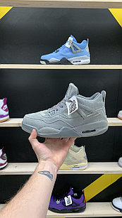 Кроссовки Air Jordan 4 Retro Kaws Suede Grey