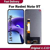 Дисплей (экран) для Xiaomi Redmi Note 9T Original c тачскрином, черный