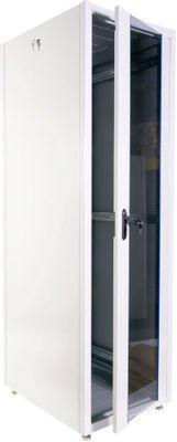 Шкаф коммутационный ЦМО ШТК-Э-42.6.8-13АА напольный, стеклянная передняя дверь, 42U, 600x1987x800 мм - фото 4 - id-p213463446