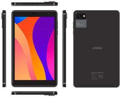 Планшет Digma Optima 8305C 4G 8", 3ГБ, 32GB, 3G, LTE, Android 12 черный [ts8289pl] - фото 3 - id-p215524949