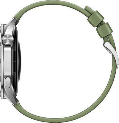 Смарт-часы Huawei Watch GT 4 Phoinix-B19W, 46мм, 1.43", серебристый / зеленый [55020bgy] - фото 3 - id-p216341986
