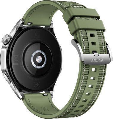 Смарт-часы Huawei Watch GT 4 Phoinix-B19W, 46мм, 1.43", серебристый / зеленый [55020bgy] - фото 4 - id-p216341986