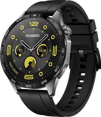 Смарт-часы Huawei Watch GT 4 Phoinix-B19F, 46мм, 1.43", черный / черный [55020bgt] - фото 1 - id-p216341988