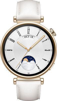 Смарт-часы Huawei Watch GT 4 Aurora-B19L, 41.3мм, 1.32", белый / белый [55020bhx] - фото 2 - id-p216341990