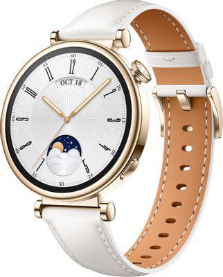 Смарт-часы Huawei Watch GT 4 Aurora-B19L, 41.3мм, 1.32", белый / белый [55020bhx] - фото 3 - id-p216341990