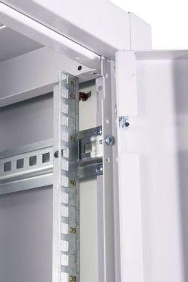 Шкаф коммутационный ЦМО ШТК-Э-42.6.6-33АА напольный, металлическая передняя дверь, 42U, 600x1987x600 мм - фото 4 - id-p214624494