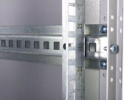 Шкаф коммутационный ЦМО ШТК-Э-42.6.6-33АА напольный, металлическая передняя дверь, 42U, 600x1987x600 мм - фото 10 - id-p214624494