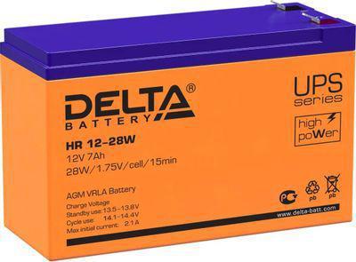 Аккумуляторная батарея для ИБП Delta HR 12-28 W 12В, 7Ач - фото 1 - id-p213144322