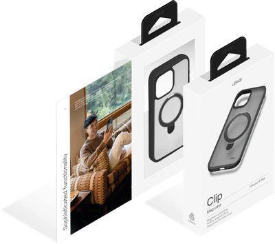 Чехол (клип-кейс) UBEAR Clip Mag Case, для Apple iPhone 15 Plus, противоударный, черный [cs300bl67rg-i23m] - фото 4 - id-p215791851