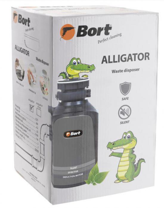 BORT Waste disposer Alligator (93410754) Измельчитель пищевых отходов - фото 5 - id-p216551622
