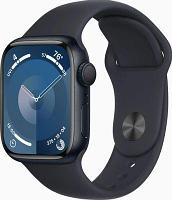 Смарт-часы Apple Watch Series 9 A2978, 41мм, темная ночь / темная ночь [mr8x3zp/a]