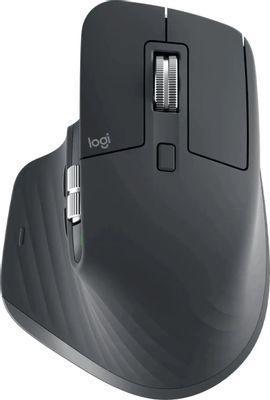 Мышь Logitech MX Master 3S, оптическая, беспроводная, USB, графитовый [910-006565] - фото 1 - id-p216151416