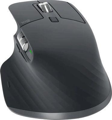 Мышь Logitech MX Master 3S, оптическая, беспроводная, USB, графитовый [910-006565] - фото 2 - id-p216151416
