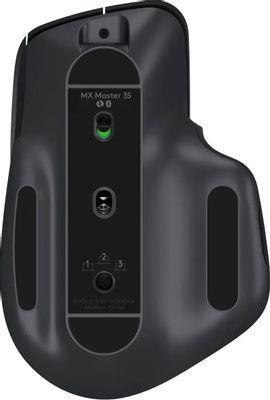 Мышь Logitech MX Master 3S, оптическая, беспроводная, USB, графитовый [910-006565] - фото 6 - id-p216151416