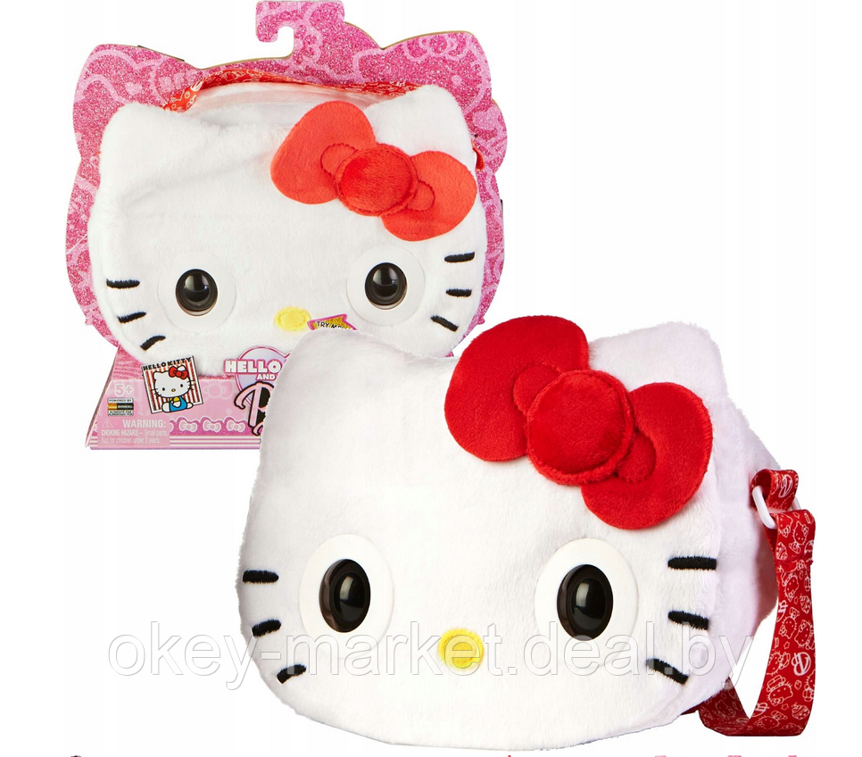 Интерактивная сумочка Purse Pets Hello Kitty 6064595 - фото 1 - id-p216913444