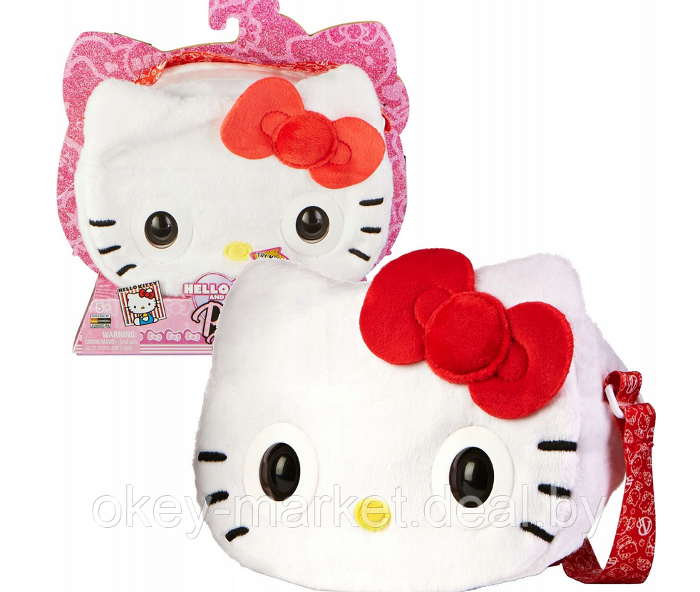 Интерактивная сумочка Purse Pets Hello Kitty 6064595 - фото 2 - id-p216913444